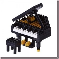 Piano à queue Nanoblock