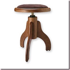 tabouret piano