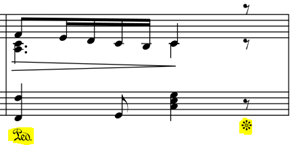 2017 01 25 Indication ancienne de pédale au piano