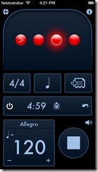 Métronome pour smartphone